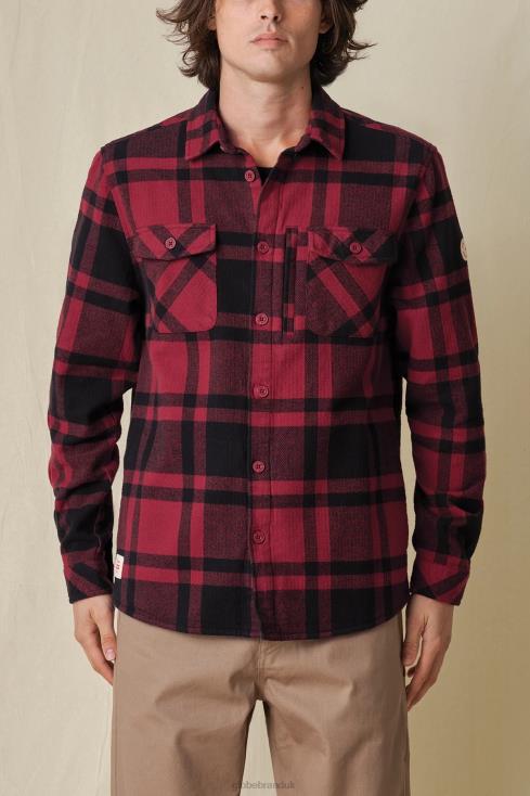 Rhubarb Globe Brand Wanderer Shacket J40RB315