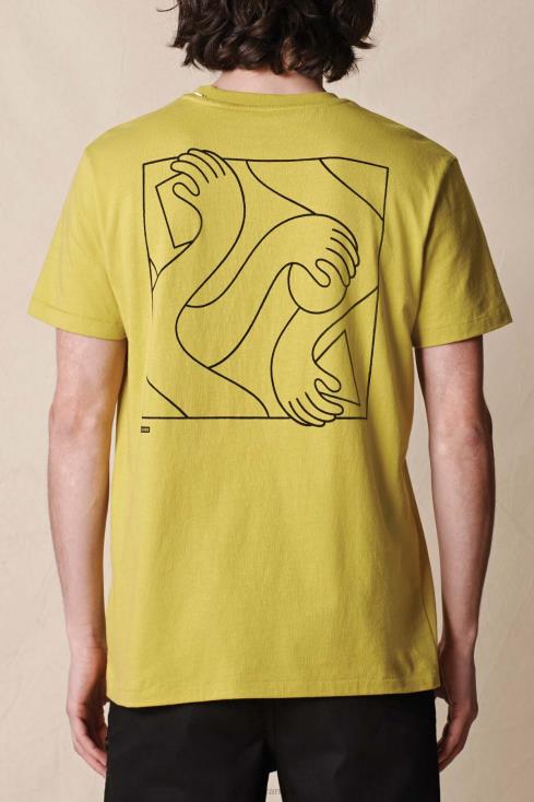 Acid Lime Globe Brand Stacks On Tee J40RB305