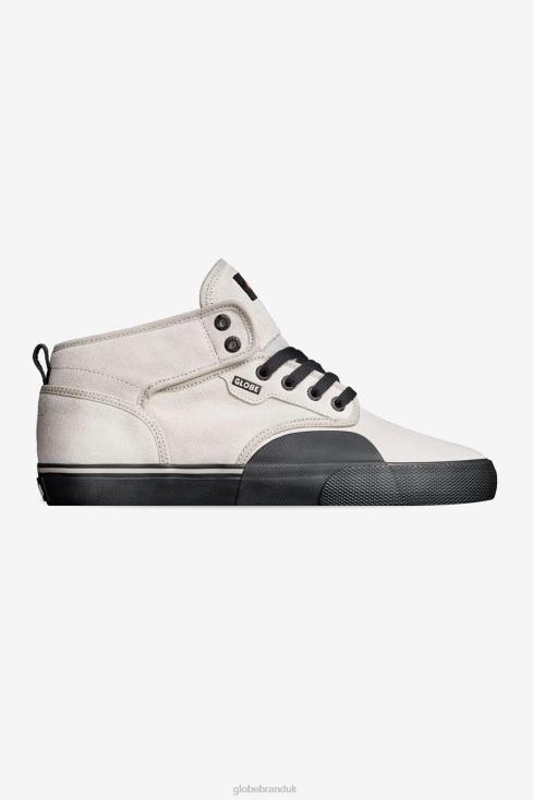 Off White/Black/Plus Globe Brand Motley Mid J40RB84