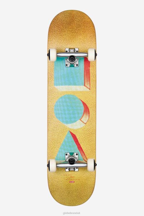 Blue/Orange Globe Brand G1 D Stack 7.75" Complete J40RB194