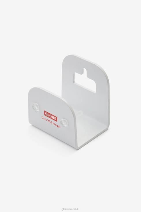 White Globe Brand Skateboard Deck Wall Hanger J40RB267