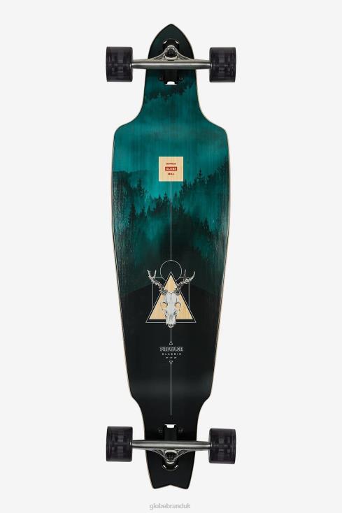 Bamboo/Blue Mountains Globe Brand Prowler Classic 38" Longboard J40RB148