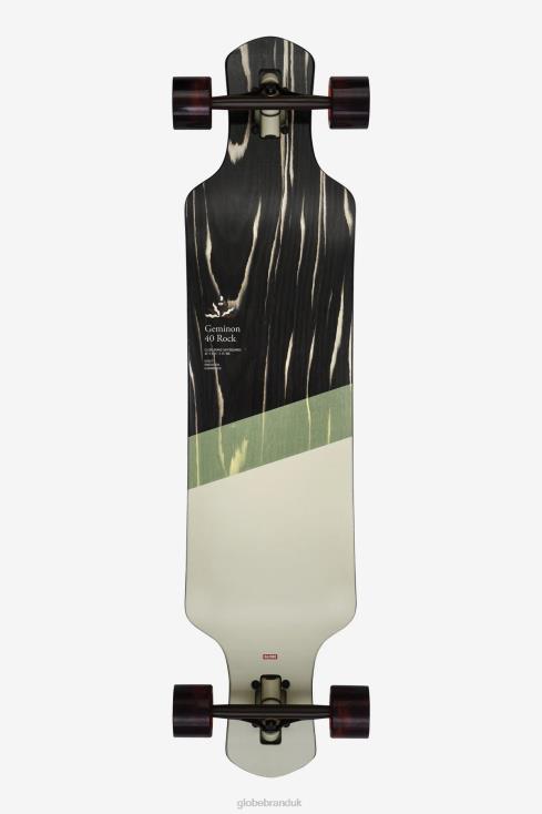 Black Macassar/Epitome Globe Brand Geminon Rock 40" Longboard J40RB139