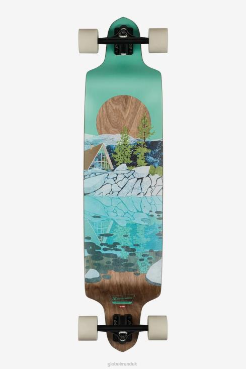 Lodge Globe Brand Bannerstone 41" Longboard J40RB150