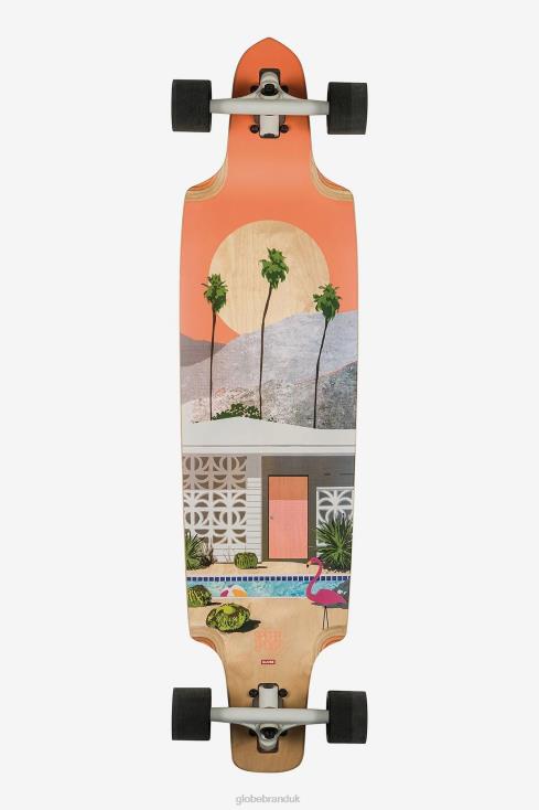 Motel Globe Brand Spearpoint 40" Longboard J40RB149