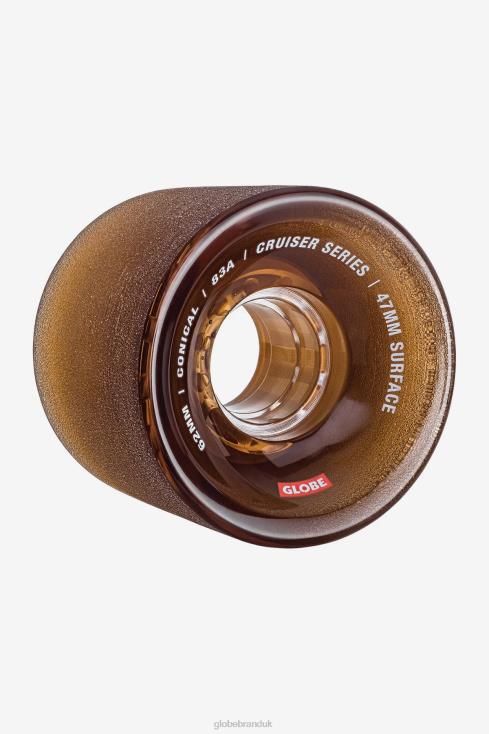 Clear Coffee Globe Brand Conical Cruiser Wheel 62mm J40RB259