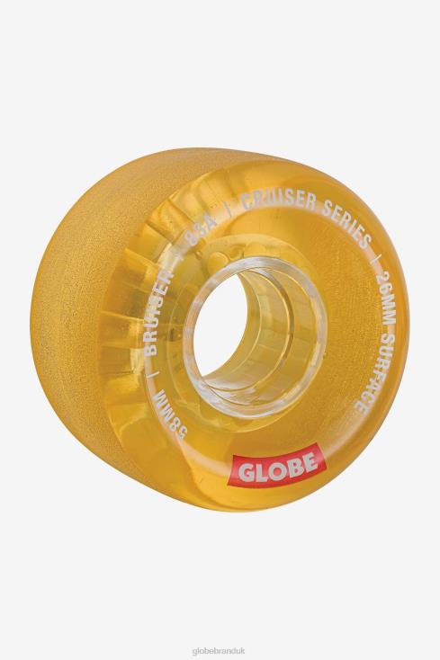 Clear Honey Globe Brand Bruiser Cruiser Wheel 58mm J40RB245